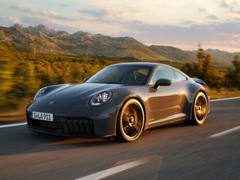 The updated 911 gets an exterior and interior refresh as well as hybrid power for the first time. (Credit: Porsche Newsroom)