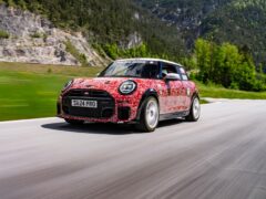 The new Mini John Cooper Works will be used at this year’s 24 Hours of Nurburgring event
