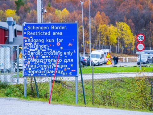 The Scandinavian country has a 123-mile-long border with Russia in the Arctic (Lise Aserud/NTB Scanpix via AP)