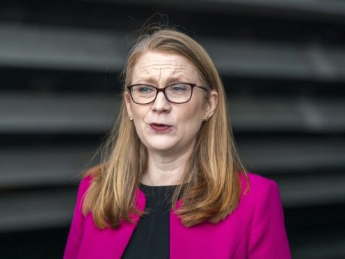 Two people in Scotland have been detained as part of an an ‘inhumane’ UK Government scheme to send asylum seekers to Rwanda, Shirley-Anne Somerville said (Jane Barlow/PA)