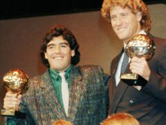 Diego Maradona’s heirs have failed in a court bid to stop the auction of a trophy he was awarded after Argentina won the 1986 World Cup (Michael Lipchitz/AP)