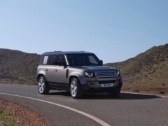 The Defender has gained a new diesel engine option