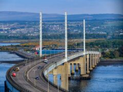 The incident happened on the Kessock Bridge in Inverness (Keith Sutherland/Alamy/PA)