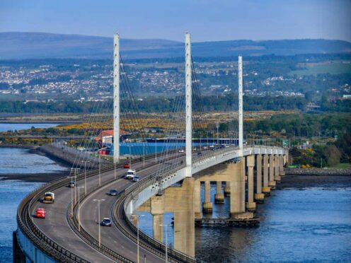 The incident happened on the Kessock Bridge in Inverness (Keith Sutherland/Alamy/PA)