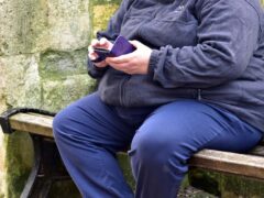 The text message weight-loss service could help obese people to lose more weight, reach those in deprived areas and lift strain on the NHS (File, Alamy/PA)