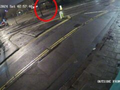 A CCTV image of Jack O’Sullivan in Bristol during the early hours of March 2 (Avon and Somerset Police/PA)