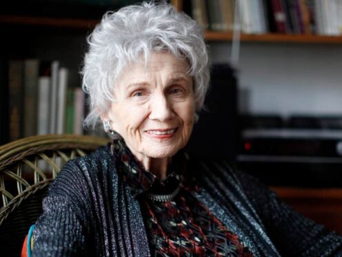 Canadian author Alice Munro in 2013 (Chad Hipolito/The Canadian Press via AP, File)