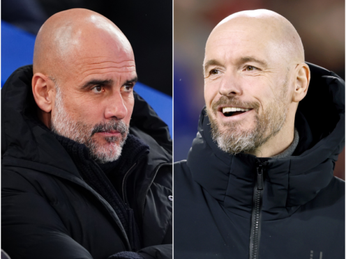 Pep Guardiola and Erik ten Hag have enjoyed very different seasons (PA Images)