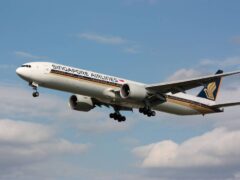 Four Irish people were on board a Singapore Airlines flight from London in which one person died and many others were injured when the plane hit severe turbulence (Alamy/PA)