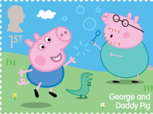 A stamp depicting Peppa Pig (Royal Mail/PA)