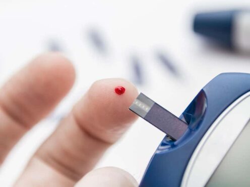 A study looked at the development of health issues associated with diabetes (PA)