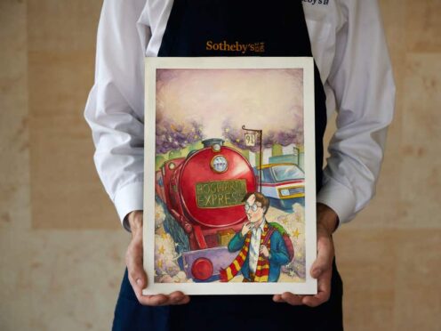 Thomas Taylor’s illustration for Harry Potter book on sale (Sotheby’s)