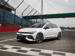 The new GTI Clubsport will be one of the most powerful front-wheel-drive hot hatches on sale. (Credit: Volkswagen Newsroom)