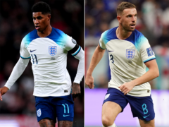 Marcus Rashford and Jordan Henderson have been left out (Nick Potts/Adam Davy/PA)