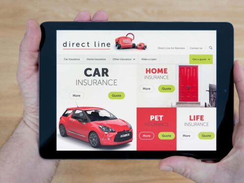 Direct Line’s motor insurance costs have risen by 35% year-on-year (PA)