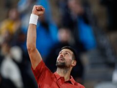 Novak Djokovic raced into round three (Jean-Francois Badias/AP)