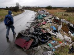 Holyrood has rejected a bid by a Tory MSP to increase fines for flytipping to £5,000 (Gareth Fuller/PA)