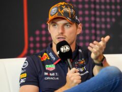 Max Verstappen insists he will stay at Red Bull next season (Darko Bandic/AP)