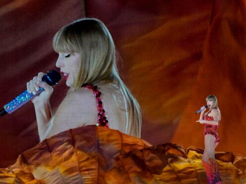UK fans are to experience Taylor Swift’s revamped Eras tour (Lewis Joly/AP)