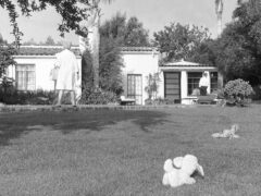 The Brentwood, Los Angeles, home where Marilyn Monroe lived pictured after she was found dead there in August 1962 (Harold Filan/AP/File)