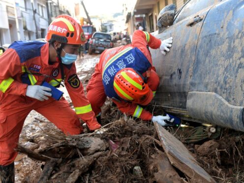Dozens of people have died in the Guangdong province (Xinhua via AP)