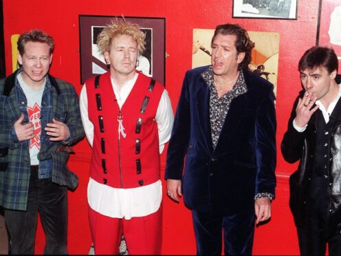 The Sex Pistols Paul Cook, John Lydon (Rotten), Steve Jones and Glen Matlock (John Stillwell/PA)