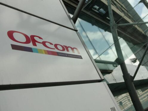 The offices of Ofcom (Office of Communications) in Southwark, London (Yui Mok/PA)