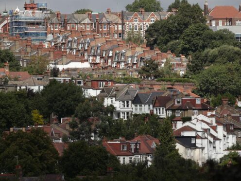 House prices are likely to rise more slowly than household incomes over the next couple of years, Zoopla predicts (Yui Mok/PA)