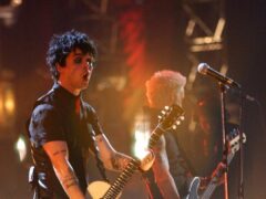 Green Day perform live on stage (Yui Mok/PA)