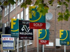 Property website Zoopla said this week that it expects house price inflation to remain muted (Anthony Devlin/PA)