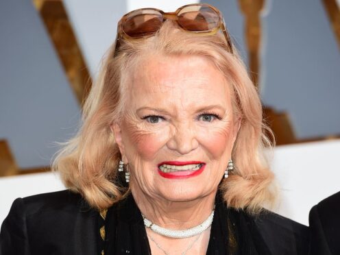 Gena Rowlands arriving at the 88th Academy Awards held at the Dolby Theatre in Hollywood, Los Angeles, in 2016 (Ian West/PA)