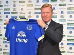 Ronald Koeman was appointed as Everton manager on this day in 2016 (Dave Howarth/PA)