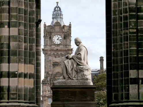 The prize is named after Sir Walter Scott (Jane Barlow/PA)