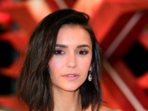 Vampire Diaries actress Nina Dobrev has provided an update after injuring her leg in a bike accident (Ian West/PA)