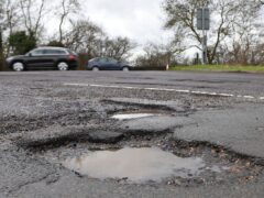 The Liberal Democrats have pledged to fix 1.2 million potholes a year (Joe Giddens/PA)