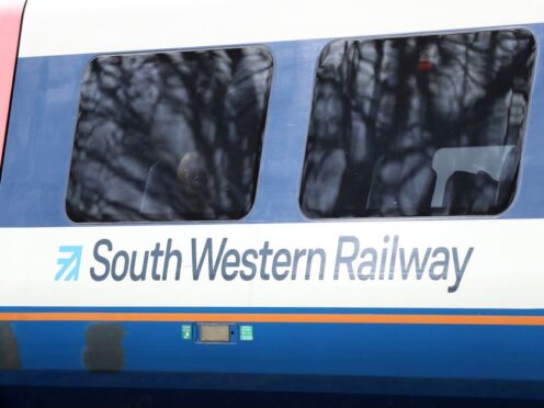 South Western Railway urged people not to attempt to travel on certain routes on Sunday (PA)