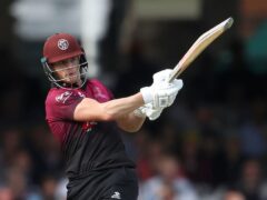 Somerset’s Tom Abell led his side to victory (Tim Goode/PA)