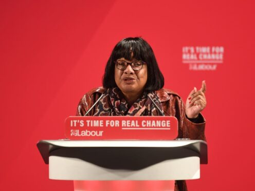 Diane Abbott has said she intends to ‘run and win’ as a Labour candidate (Joe Giddens/PA)