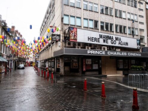 The Prince Charles Cinema in central London (Dominic Lipinski/PA)