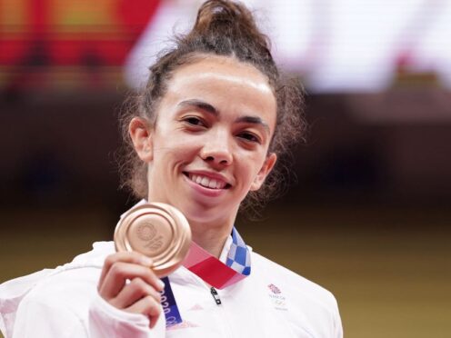 Chelsie Giles won the first of Team GB’s 64 medals at Tokyo 2020 (Danny Lawson/PA)
