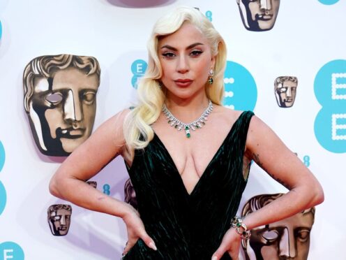 Lady Gaga has denied rumours that she is expecting her first child with boyfriend Michael Polansky (Ian West/PA)