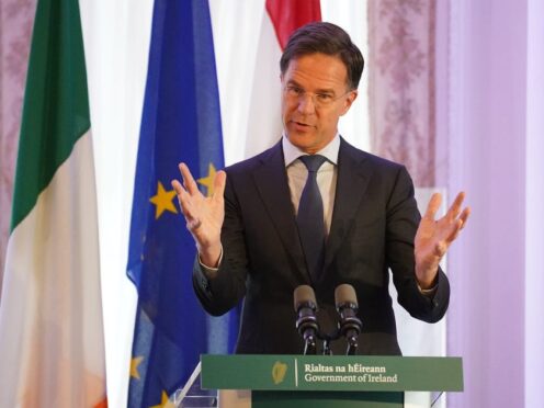 Mark Rutte’s appointment comes at a critical time for European security (Niall Carson/PA)