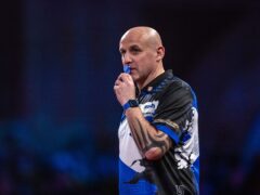 Alan Soutar beat Daryl Gurney in the Players Championship at Hildesheim (Steven Paston/PA)