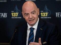 FIFA, led by its president Gianni Infantino, is the subject of a legal challenge over its scheduling of next year’s Club World Cup (Aaron Chown/PA)