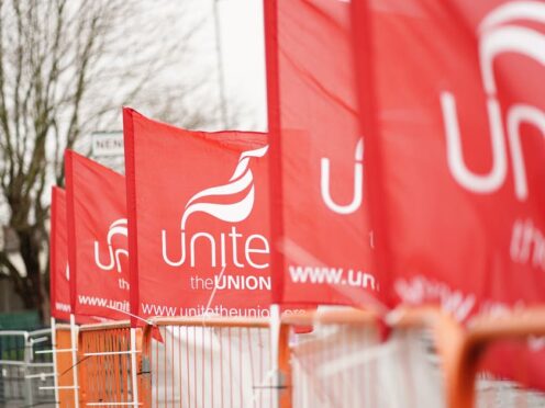 Members of Unite will walk out from June 30 into July in a dispute over pay (PA)