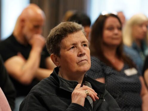 Jane Morrison represented the Scottish Covid Bereaved at the inquiry (Andrew Milligan/PA)