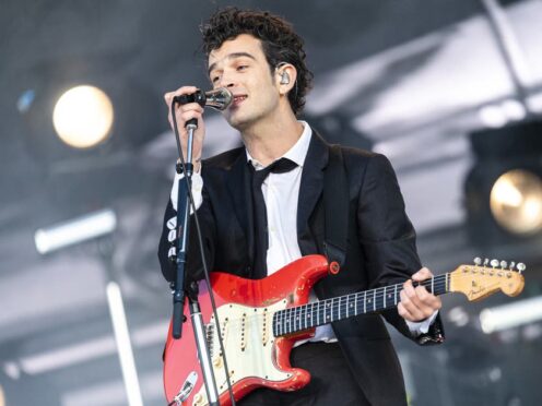 Matthew Healy from The 1975 (Euan Cherry/PA)