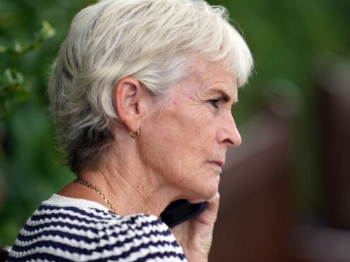 Judy Murray has described the leak of her son Andy’s medical details “so disappointing” (Victoria Jones/PA)