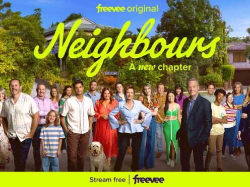 Characters from the Australian soap Neighbours (Freevee/PA)