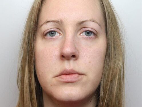 Lucy Letby, 34, denies one count of attempted murder (Cheshire Constabulary/PA)